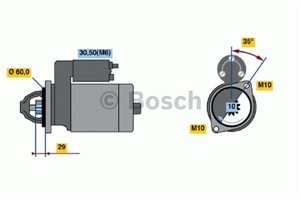 Startmotor, CHRYSLER,JEEP,MAYBACH,MERCEDES-BENZ, 006 151 44 01 80, 006 151 44 01, 006 151 62 01 80, 006 151 62 01, 04801 516AA, 4801 516