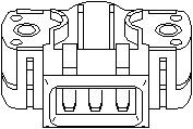 Sensor, gasspjäll, SEAT,VW, 044 907 385A