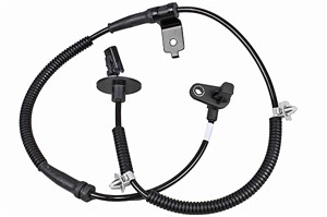 ABS-givare, Sensor, hjulvarvtal, Framaxel, Vänster, HYUNDAI SANTA FÉ II, 95670-2B100