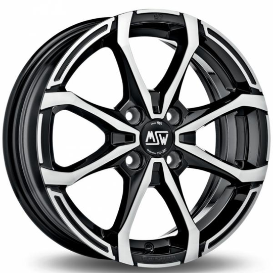 Msw X4 Black Polished 7/16 4/100 ET37 B60.1