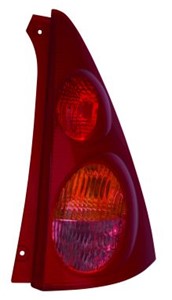 Baklykta, Höger, PEUGEOT 107, 6351X6