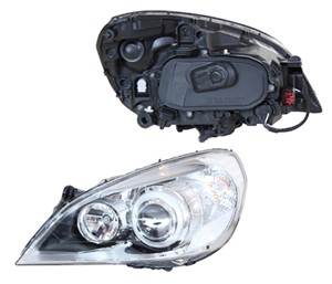 Strålkastare, Höger, VOLVO S60 II, V60 I, 31299991, 31383063, 31420674