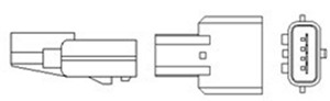 Lambdasond, DACIA DUSTER, DUSTER Skåp/SUV, SANDERO, RENAULT CLIO III, FLUENCE, MEGANE Halvkombi III, 8200437489, 8200760489