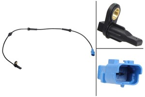 ABS-givare, Sensor, hjulvarvtal, Bakaxel, båda sidor, CITROËN C2, C2 ENTERPRISE, C3 I, C3 Pluriel, PEUGEOT 1007, 4545.98