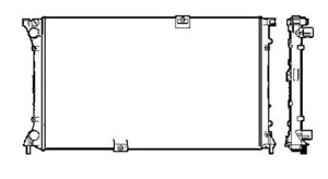 Kylare, motorkylning, NISSAN,OPEL,RENAULT, 2140000Q0M, 2140000QAP, 2140000QAT, 4412817, 4414578, 4414579, 7711368941, 8200019380, 820029