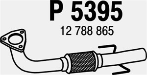 Avgasrör, Fram, SAAB 9-3, 9-3 Cabriolet, 9-3 Kombi, 12758374