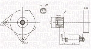 Generator, DACIA,NISSAN,RENAULT, 2310000QAB, 2310000QBA, 7701474416, 7701478093, 7711497095, 8200100907, 8200386806, 8200667603, 8200667