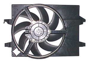 Fläkt, kylare, FORD FIESTA V, FIESTA Van V, FUSION, 1310446, 1334095, 1334247, 1334248, 1343610, 1343611, 1343764, 1346531, 1346532, 134