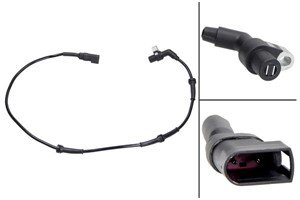 ABS-givare, Sensor, hjulvarvtal, Fram, höger eller vänster, framaxel höger, framaxel vänster