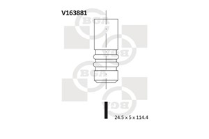Avgasventil, ALFA ROMEO,FIAT,LANCIA,OPEL,PEUGEOT,SAAB,VAUXHALL, 55190249, 55205183, 55207955, 55219794, 55220016, 552200160, 552229340,