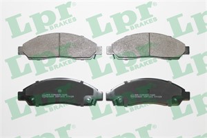 Bromsbeläggsats, Framaxel, ISUZU D-MAX I, 89040317, 8973293330, 8973682510, 8973682520, 8980511160, 8980511170