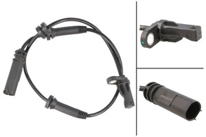 ABS-givare, Sensor, hjulvarvtal, Fram, höger eller vänster, BMW, 34 52 6 791 223, 6 791 223