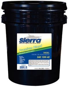 5 Gallon. 15W-40 Diesel, Passar till Volvo Penta