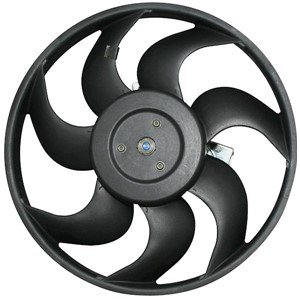 Elmotor, kylarfläkt, Vänster