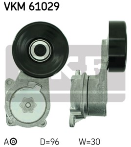 Spännrulle, flerspårsrem, LEXUS GS, IS I, IS SportCross, TOYOTA ALTEZZA GITA Kombi, ARISTO, 16620-0W020, 16620-0W021, 16620-0W022, 16620