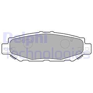 Bromsbeläggsats, Bakaxel, LEXUS GS, TOYOTA ARISTO, CHASER, CRESTA Sedan, CROWN, MARK II Sedan VIII, SUPRA, 04466-14040, 0446620050, 0446
