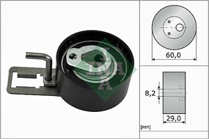Spännrulle, kamrem, CITROËN,DS,FORD,MAZDA,MITSUBISHI,PEUGEOT,TOYOTA,VOLVO, 16 069 489 80, 1606948980, 1685777, 1759714, 31370047, 96 776