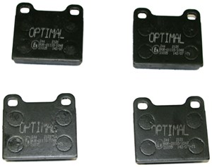 Bromsbeläggsats, Bakaxel, Framaxel, ALFA ROMEO,BMW,MERCEDES-BENZ,OPEL,PORSCHE,SAAB,TALBOT,VW, 0004205720, 0004205820, 0004206220, 000420