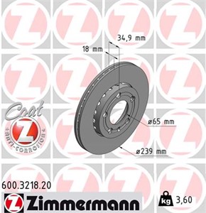 Bromsskiva, Framaxel, SKODA FABIA I, FABIA II, FABIA Combi I, FABIA Combi II, FABIA Praktik I, FABIA Sedan I, VW FOX Halvkombi, POLO, 6Q