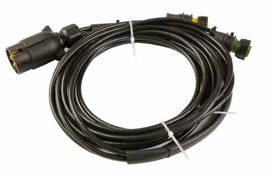 Huvudkabel 4m 7-pol m 2x5-pol
