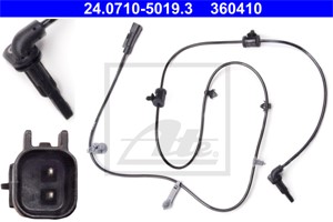 ABS-givare, Sensor, hjulvarvtal, Bakaxel vänster, OPEL,VAUXHALL, 12 47 745, 12 47 773, 13 47 773, 22785579, 23136755, 23483155