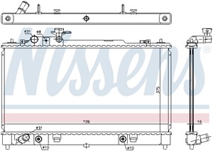 Kylare, motorkylning, MAZDA 6 Hatchback, 6 Sedan, 6 Station Wagon, LFH1-15-200 B, LFH115200C, LFH4-15-200 A, LFH415200B