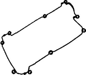 Packning, vippkåpa, Vänster, FORD,MAZDA, 7 381 330, GY01-10-2D5