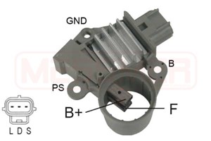 Generatorregulator, FORD TRANSIT Buss, TRANSIT Flak/chassi, TRANSIT Skåp, FORD USA MUSTANG Coupé, 116 051 62 01, 1160516201, 2C3U 10300