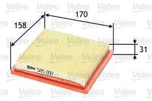 Luftfilter, NISSAN MICRA II, MICRA III, MICRA C+C III, NOTE, 165460U800, 16546-0U800, 165460U80A, 16546-0U80A, 1654641B00, 16546-41B00,