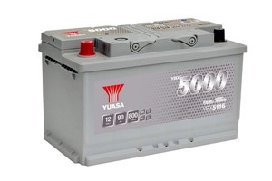Yuasa Silver Högprestanda Batteri 12V 90Ah 800A, CHEVROLET CAPTIVA, CAPTIVA Van, EPICA, OPEL ANTARA A, VAUXHALL ANTARA A