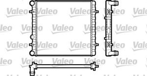 Kylare, motorkylning, AUDI,SEAT,SKODA,VW, 1J0121253AD, 1J0121253H, 1J0121253J, 1J0121253L, 1J0121253P, 1J0121253Q