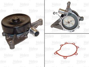Vattenpump, JAGUAR S-TYPE II, XR813290, XW4E8501BFBE, XW4E8505BC, XW4Z8501BA