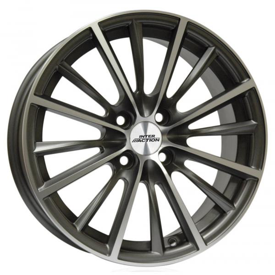 Inter Action Velocity Anthracite Polished 7/17 4/100 ET37 B73.1