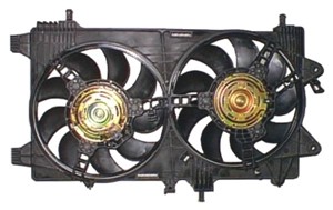 Fläkt, kylare, FIAT IDEA, IDEA Van, PUNTO, PUNTO Skåp/halvkombi, LANCIA MUSA, YPSILON, 51740317, 51753623, 81.61140.0016