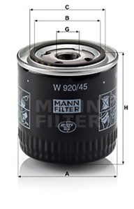 Oljefilter, FORD,FORD USA,JEEP,LAND ROVER,MAZDA,MG,ROVER, 25329387, 3652 061, 3904 728, 3W7E 6714AA MC, 4137 784, 4628 534, 5116 166, 51