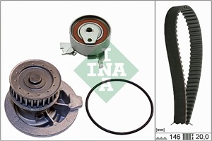 Kamremskit med vattenpump, CHEVROLET,OPEL,VAUXHALL, 13 34 054, 1334054, 56 36 351, 56 36 361, 56 36 374, 56 36 429, 56 36 562, 5636351,