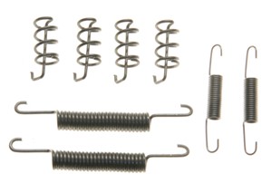 Tillbehörssats, bromsbackar, parkeringsbroms, Bakaxel, VOLVO C70 Cabriolet I, C70 Cabriolet II, C70 Coupé I, S70, S80 I, V70 I, V70 II,