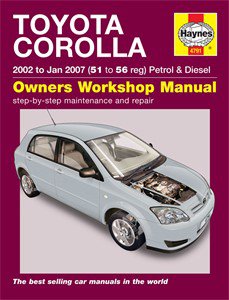 Haynes Reparationshandbok, Toyota Corolla, Universal