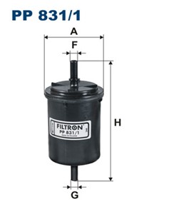 Bränslefilter, ALFA ROMEO,AUDI,CITROËN,FIAT,ISUZU,LANCIA,OPEL,PEUGEOT,SEAT,SKODA,VAUXHALL,VW, 004-3121.14, 1105010AD01XA, 119113204500,