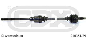 Drivaxel, framaxel höger, CITROËN XM, XM Break, PEUGEOT 605