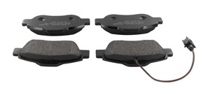 Bromsbeläggsats, Framaxel, FIAT 500, 500 C, PANDA, PANDA Skåp/halvkombi, FORD KA, 1 559 697, 1 731 171, 1 736 937, 1 778 384, 71770058,