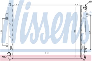 Kylare, motorkylning, KIA CARENS Minibus, minivan II, CARENS Minibus, minivan III, 25310-1D200, 25310-1D230