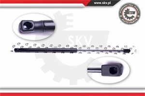 Gasfjäder, motorhuv, Fram, AUDI A8 D2, 4D0823359F