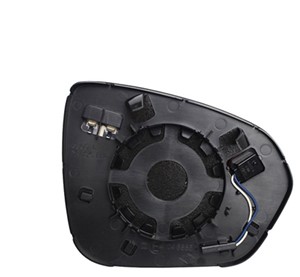 Spegelglas, yttre spegel, Vänster, DACIA DUSTER, 96 36 663 89R, 963666389R