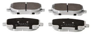 Bromsbeläggsats, Framaxel, TOYOTA AVENSIS VERSO, 04465 02070, 0446502080, 0446544050, 0446544060, 0446544090, 0446544100, 04465YZZCT
