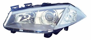 Strålkastare, Vänster, RENAULT MEGANE II, MEGANE Kombi II, MEGANE Sedan II, 7701054660, 7701064023