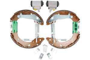 Bromsbackar, sats, Bakaxel, HYUNDAI GETZ, 583051CA10