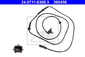 ABS-givare, Sensor, hjulvarvtal, Bakaxel höger, DACIA,RENAULT, 47 90 012 21R