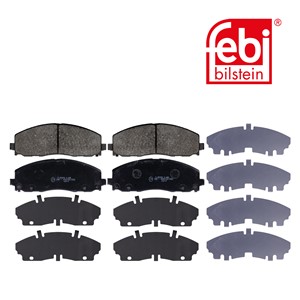 Bromsbeläggsats, Framaxel, CHRYSLER,DODGE,FIAT,JEEP,LANCIA, 68144163 AE, 68144163AA, 68144163AB, 68144163AD, 68383 243AA, 68383243AA, 68
