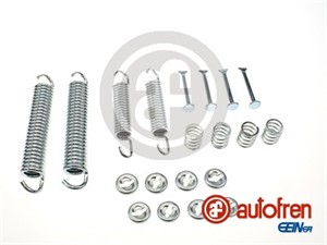 Tillbehörssats, bromsbackar, Bakaxel, CHEVROLET,FIAT,LADA, 21010350203088, 35006010000